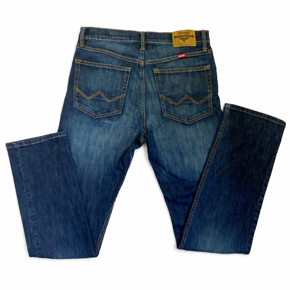 Wrangler Slim Straight Mid Wash High Rise Jeans 30
